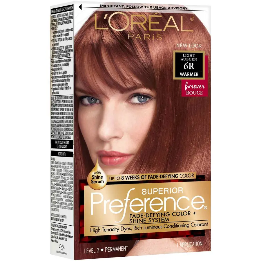 L'Oréal hair color