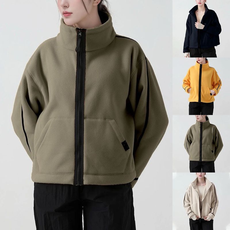 fleece zip-up