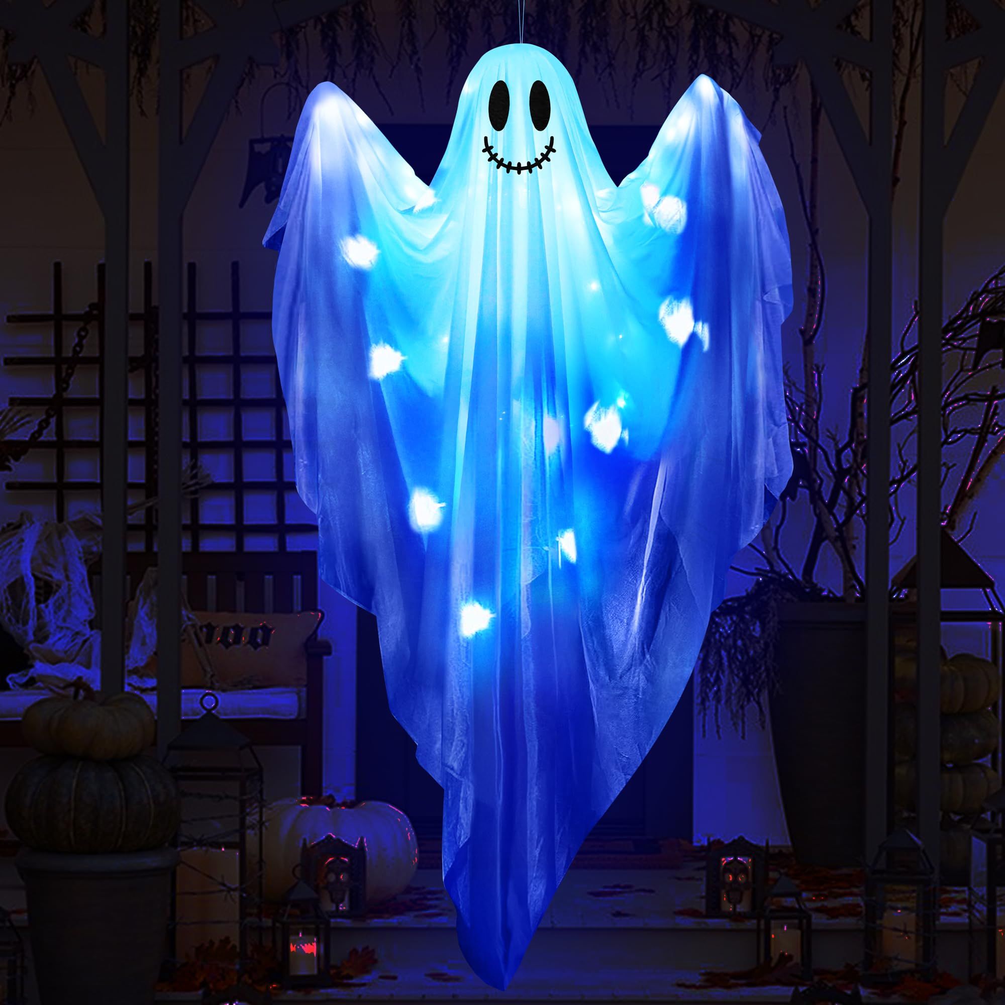 47-inch hanging ghost Halloween decoration