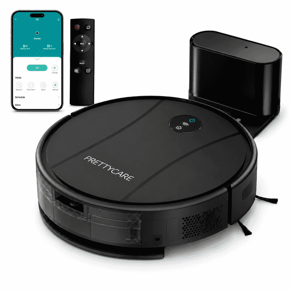 PrettyCare robot vacuum and mop combo
