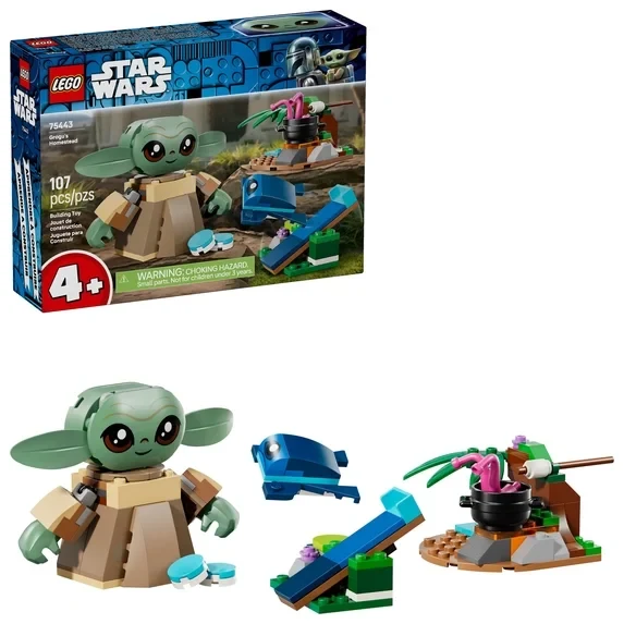 LEGO Star Wars Grogu's Homestead building set