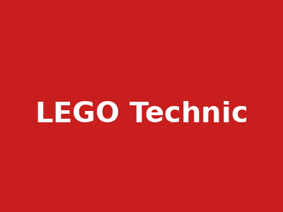 LEGO Technic brand tile